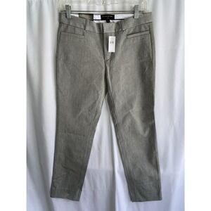 Banana Republic Pants Womens 4 Gray Sloan Fit Slim Ankle Mid Rise NWT